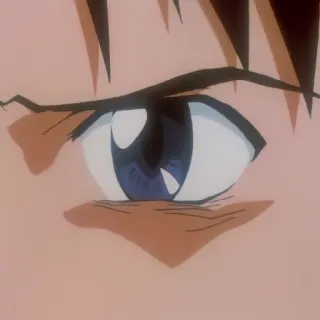 👀 8778ee5c Anime, Auge, Nahaufnahme, Gesicht telegram sticker