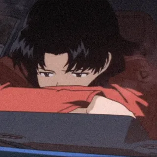 evangelion mood ~ @animepsixx whatsapp stickers