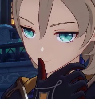 😏 938d2997 Albedo Genshin Impact Anime, Videogioco, Genshin Impact, Albedo, Personaggio telegram sticker