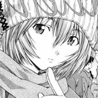 📓 3db2183b Rei Ayanami Evangelion Аниме, Манга, Рэй Аянами, Евангелион telegram sticker