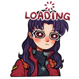 Evangelion [by roritozokaru] whatsapp stickers