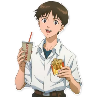 Evangelion @IMG2D telegram stickers