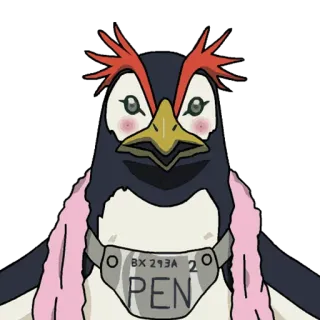 😊 8313aab6 Pen Pen Neon Genesis Evangelion PEN penguin, anime, karakter, lucu, pen pen, evangelion telegram sticker