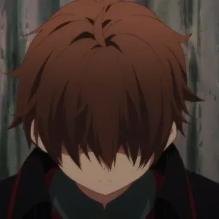 😔 d3f5e1e2 anime, character, man, portrait telegram sticker