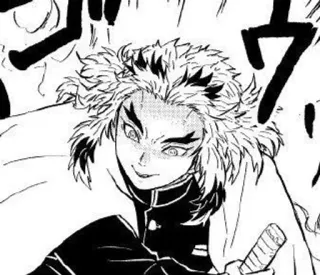 😈 a25e4dda Kyojuro Rengoku Demon Slayer 애니메이션, 만화, 귀멸의 칼날, 렌고쿠, 렌고쿠 쿄쥬로 telegram sticker