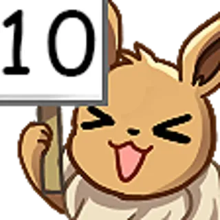 Evoli telegram stickers