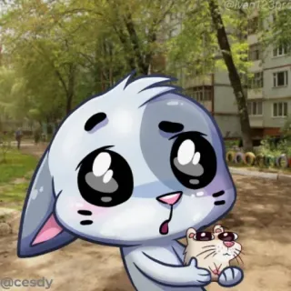 🐭 e13687bf słodkie, zwierzę, kot, naklejka, kreskówka, kawaii telegram sticker