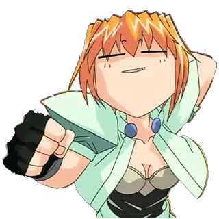 ๐ 447d3157 anime, woman, character, cartoon, manga telegram sticker