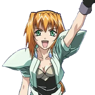 ๐ 4b84b8cb anime, girl, character, illustration telegram sticker