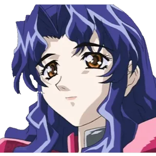 ๐ e1d3000f anime, woman, character, girl, portrait telegram sticker