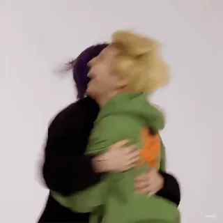 😃 0a309453 Umarmung, Freunde, Zuneigung, Umarmen, Freude, Feier telegram sticker