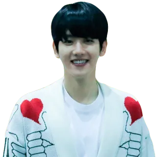 😁 703b8e19 男人, 人, 微笑, 时尚, 毛衣, 心 telegram sticker