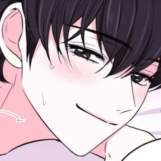 📹 460a35a4 anime, manga, dibujo animado, ilustración, sonriendo, feliz, chico whatsapp sticker