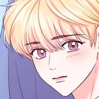 📹 6ad848b2 Anime, Manga, Retrato, Personaje, Pelo rubio, Ojos rosas whatsapp sticker