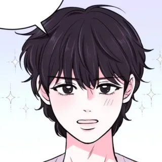 📹 a75c1841 dibujo animado, ilustración, retrato, personaje, cara, persona, anime whatsapp sticker