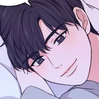 📹 a906754a hombre, personaje, anime, retrato, cara, arte whatsapp sticker