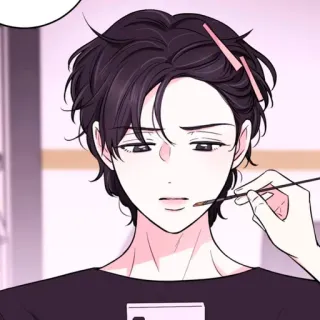 📹 c39bdc3a Anime, Manga, Maquillaje, Retrato, Belleza, Persona, Dibujo animado, Personaje whatsapp sticker