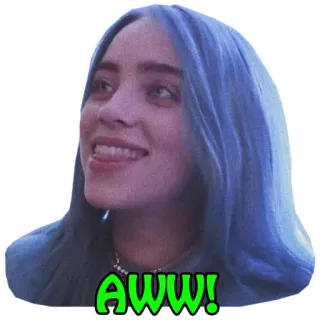 😊 1f20886b AWWW! słodkie, zachwyt, wykrzyknik, wyraz, przyjazny, pozytywny telegram sticker