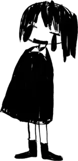 😃 41f05730 Emo, Triste, Manga, Anime, Gothique telegram sticker