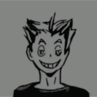 Bokuto Kouraro 3 ー @Stikernyaeza telegram stickers