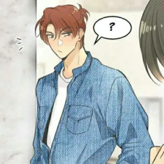 🎧 597c3ca4 ? pertanyaan, orang, pria, kartun, karakter, berpikir telegram sticker