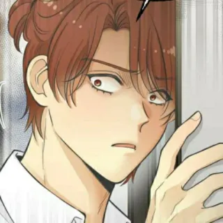 🎧 88844aab Anime, Manga, Ekspresi, Khawatir, Karakter, Potret telegram sticker