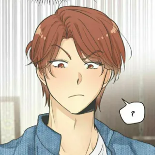 🎧 e3d5938d ? Karakter, Tanda tanya, Kartun, Anime, Ekspresi, Bingung, Potret telegram sticker