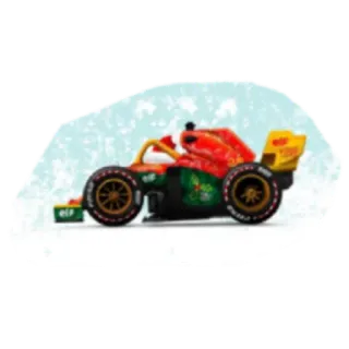 ❄️ 783fa10b fórmula 1, coche, carreras, vehículo, Navidad telegram sticker