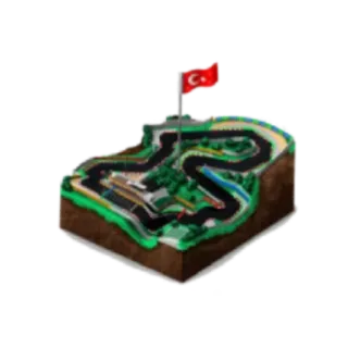 🇹🇷 caf0aeb0 carreras, bandera, turquía, pista, circuito, automovilismo telegram sticker