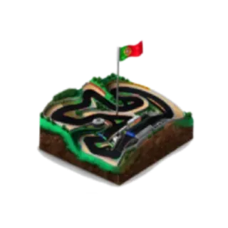 🇵🇹 ffd32836 bandera, circuito, portugal, pista de carreras, karting telegram sticker