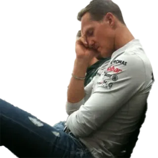 😴 3e2f6e33 Michael Schumacher sportowiec, wyścigi, formuła 1, kierowca, motorsport whatsapp sticker