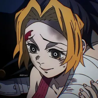 ⭐ 13e2d3f7 Hinatsuru Demon Slayer Anime, Terluka, Gadis, Perban, Demon Slayer whatsapp sticker