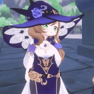 😳 c7a1d681 Lisa Genshin Impact Genshin Impact, Лиза, Ведьма, Персонаж аниме, Персонаж видеоигры telegram sticker