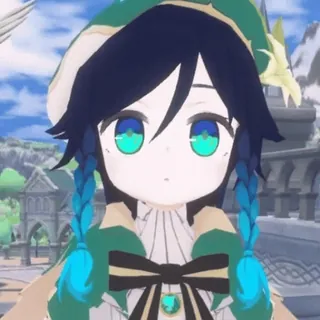 😨 cc96a26c Venti Genshin Impact Венти, Genshin Impact, Аниме, Персонаж, Видеоигра telegram sticker