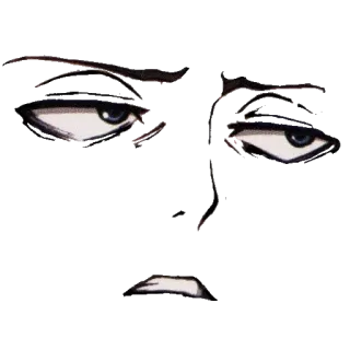 😚 851c0f4e Anime, Cara, Manga, Ojos, Expresión, Animación telegram sticker