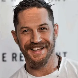 😄 8d195dc1 Tom Hardy mężczyzna, aktor, portret, celebryta whatsapp sticker