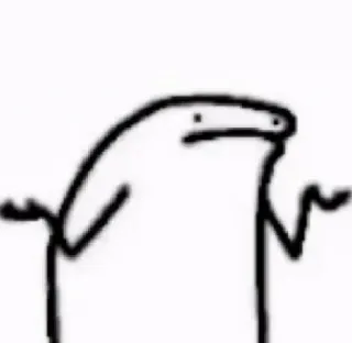 🌸 4de39d66 棒人間, 困惑, 肩をすくめる, ミーム, 質問 telegram sticker