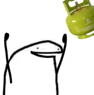 💕 c1975ad4 棒人間, ガソリンタンク, イラスト, ミーム telegram sticker