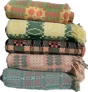 🧶 c8f24ba3 chăn, chồng, vải, họa tiết, trang trí nhà telegram sticker