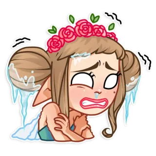 Fairy telegram stickers