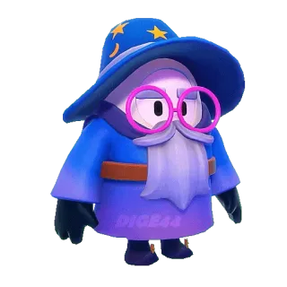 🧙‍♂️ 782d2477 Zauberer, Magier, Fantasy, Gewand, Hut, Brille, Bart, Charakter whatsapp sticker