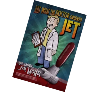 Fallout posters pack telegram stickers