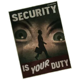 Fallout posters pack telegram stickers