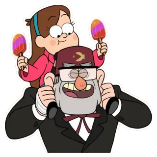 Gravity Falls telegram stickers