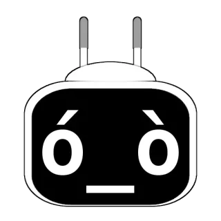 😨 a7c1c266 robot, sedih, emotikon, kartun, stiker telegram sticker