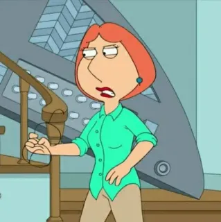 ▪️ 208e9277 Lois Griffin Family Guy Desenho animado, Animação, Comédia, Sitcom telegram sticker