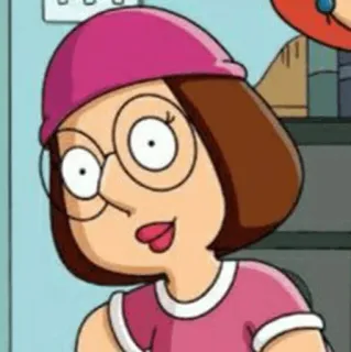 ▪️ 247dac35 Meg Griffin Family Guy desenho animado, animado, personagem, Meg Griffin telegram sticker