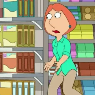▪️ 4e5333b9 Lois Griffin Family Guy Desenho animado, Animação, Série de TV, Animação adulta, Lois Griffin telegram sticker