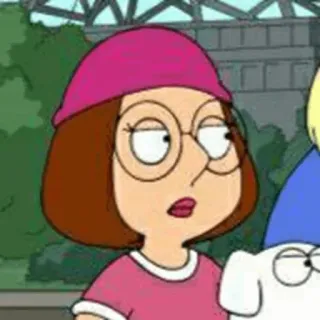 ▪️ 570c440d Meg Griffin Family Guy Meg Griffin, Family Guy, desenho animado, animação telegram sticker