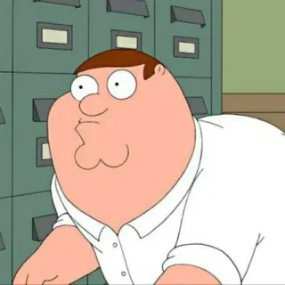 ▪️ 69fe982a Peter Griffin Family Guy desenho animado, comédia, animação, personagem telegram sticker
